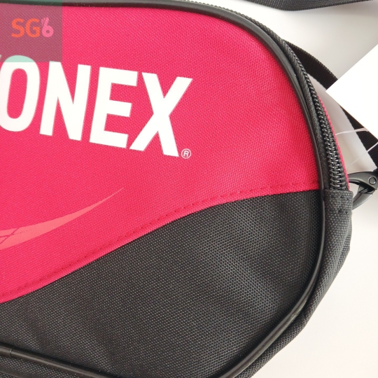 Túi đeo chéo Yonex 0439 (Black red) chính hãng