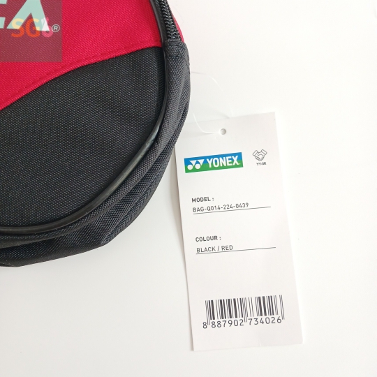 Túi đeo chéo Yonex 0439 (Black red) chính hãng